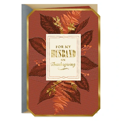My Partner and Friend Thanksgiving Card for Husband for only USD 3.59 | Hallmark