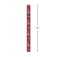 Disney Tim Burton's The Nightmare Before Christmas Characters on Red Wrapping Paper Roll, 25 sq. ft. for only USD 4.99 | Hallmark