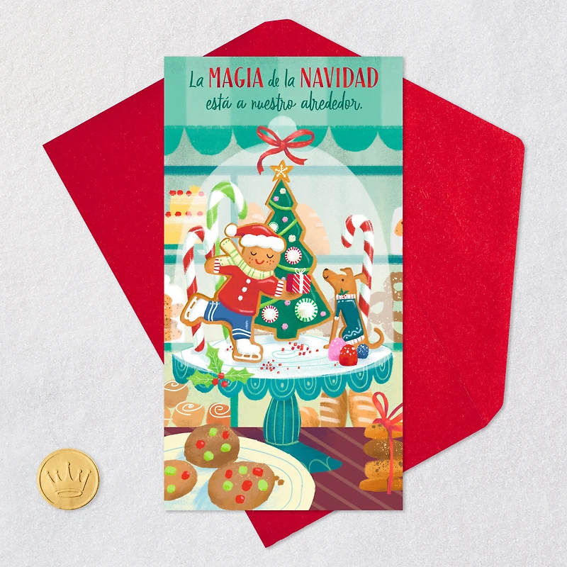 Magic of the Holidays Spanish-Language Money Holder Christmas Card for only USD 1.99 | Hallmark