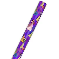 Disney Princess Bold Purple Floral Wrapping Paper Roll, 17.5 sq. ft. for only USD 4.99 | Hallmark