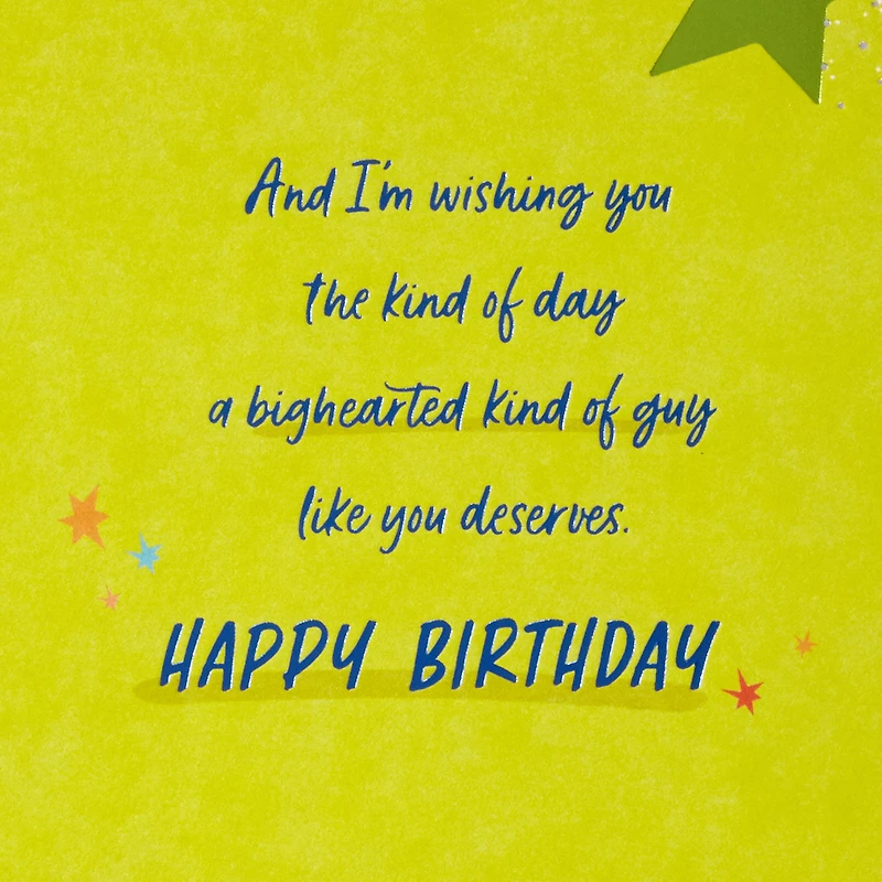 Wishes for a Bighearted Brother Birthday Card from Sister for only USD 5.99 | Hallmark