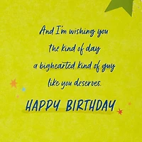 Wishes for a Bighearted Brother Birthday Card from Sister for only USD 5.99 | Hallmark