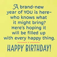 Brand-New Year of You Birthday Card for only USD 3.99 | Hallmark