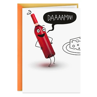 Aging Better Than Wine Funny Birthday Card for only USD 3.99 | Hallmark
