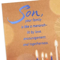 So Blessed to Call You Ours Hanukkah Card for Son and Family for only USD 4.59 | Hallmark