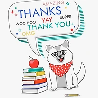 Thanks for All You Do for Our School Thank You Card for only USD 3.99 | Hallmark