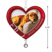 Pet Memorial Photo Frame Metal Hallmark Ornament for only USD 14.99 | Hallmark