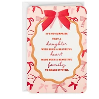 A Life Full of Love Valentine's Day Card for Daughter and Family for only USD 5.59 | Hallmark