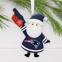 NFL New England Patriots Santa Fan Hallmark Ornament for only USD 12.99 | Hallmark