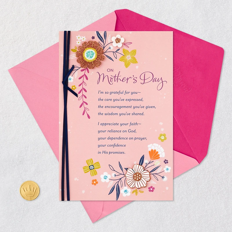 Blessed By Your Example Religious Mother's Day Card for only USD 7.99 | Hallmark