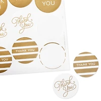 Gold Foil Thank-You Sticker Seals, 10 sheets for only USD 9.99 | Hallmark