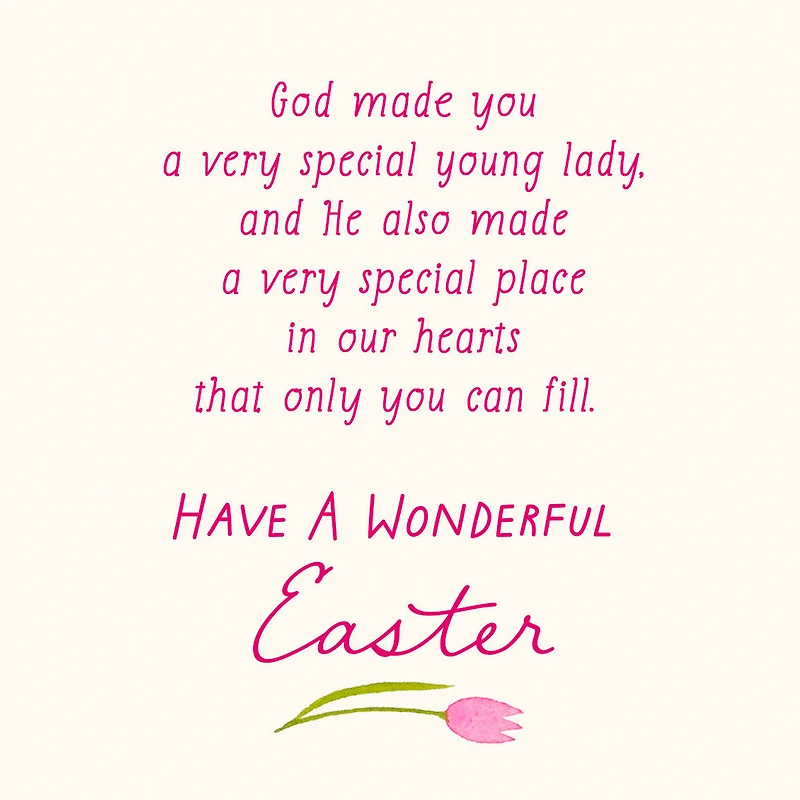 God Made You Special Religious Easter Card for Granddaughter for only USD 2.99 | Hallmark
