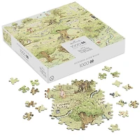 Disney Winnie the Pooh Hundred Acre Wood Map 1000-Piece Puzzle for only USD 24.99 | Hallmark