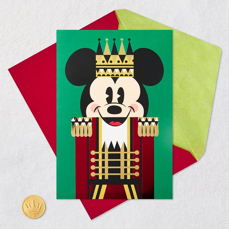 Disney Mickey Mouse Nutcracker Musical Christmas Card for only USD 6.99 | Hallmark