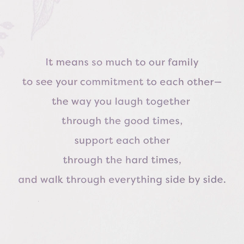 Celebrating Your Firm Foundation Anniversary Card for Couple for only USD 7.59 | Hallmark
