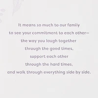 Celebrating Your Firm Foundation Anniversary Card for Couple for only USD 7.59 | Hallmark