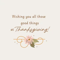 Wishing You Good Things Thanksgiving Card for Niece for only USD 2.99 | Hallmark