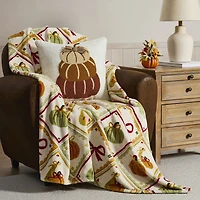Hallmark Pumpkinette Throw 50x70 for only USD 34.99 | Hallmark