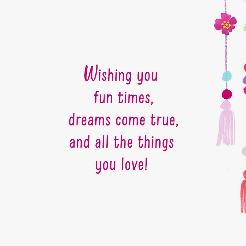 Fun Times and Dreams Come True Birthday Card for Kids for only USD 2.50 | Hallmark