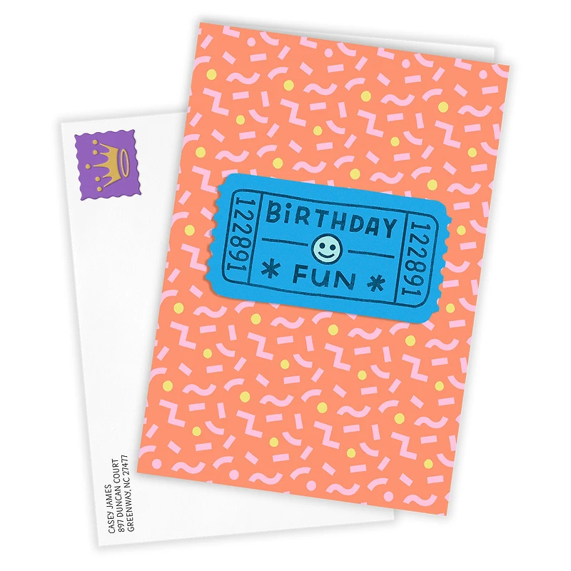 Fun Ticket Custom Birthday Card for only USD 4.99 | Hallmark