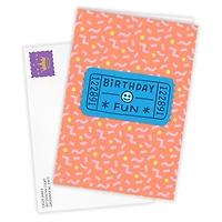 Fun Ticket Custom Birthday Card for only USD 4.99 | Hallmark