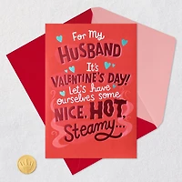 Let's Have Some Hot, Steamy...Takeout Funny Pop-Up Valentine's Day Card for Husband for only USD 5.59 | Hallmark
