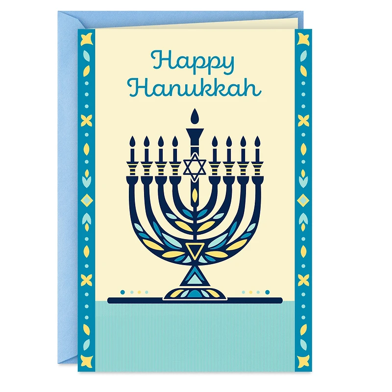 Wishing You Happiness and Peace Hanukkah Card for only USD 0.99 | Hallmark