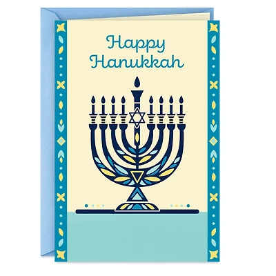 Wishing You Happiness and Peace Hanukkah Card for only USD 0.99 | Hallmark