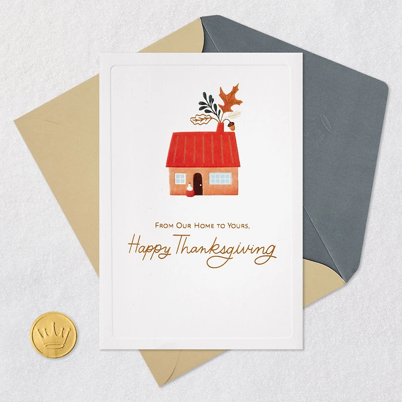 From Our Home to Yours Thanksgiving Card for only USD 4.59 | Hallmark