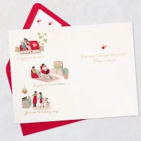 What I Love About Our Life Romantic Anniversary Card for only USD 7.59 | Hallmark