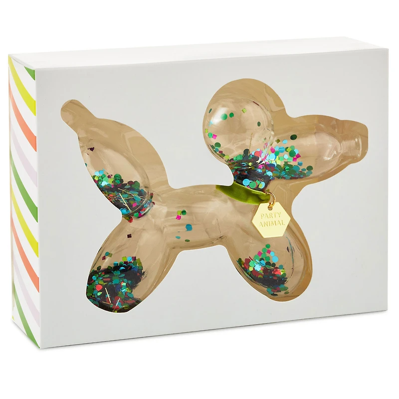 Confetti-Filled Glass Balloon Dog for only USD 34.99 | Hallmark
