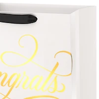 13" Congrats Calligraphy on Cream Large Gift Bag for only USD 5.49 | Hallmark