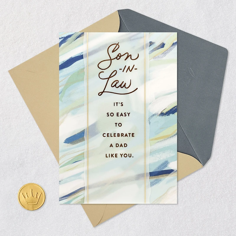 So Easy to Celebrate You Father's Day Card for Son-in-Law for only USD 6.99 | Hallmark