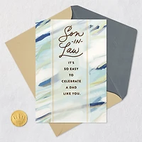 So Easy to Celebrate You Father's Day Card for Son-in-Law for only USD 6.99 | Hallmark