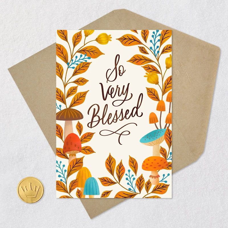 So Very Blessed Thanksgiving Card for only USD 2.00 | Hallmark
