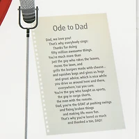 An Ode to Dad Funny Musical Birthday Card for only USD 6.59 | Hallmark