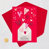 Heart-Shaped Thoughts Valentine's Day Card for only USD 2.00 | Hallmark