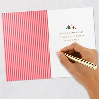Beachy Santa With Flamingo Christmas Card for only USD 7.59 | Hallmark
