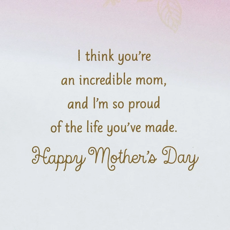 You're an Incredible Mom Mother's Day Card for Daughter for only USD 6.99 | Hallmark