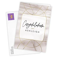 Personalized Gold Accents on Marble Card for only USD 4.99 | Hallmark