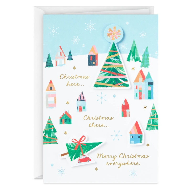 UNICEF Snowy Town Scene Boxed Christmas Cards, Pack of 12 for only USD 20.50 | Hallmark