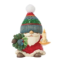 Jim Shore Heartwood Creek Holiday Gnome With Candle Figurine, 4.33" for only USD 34.99 | Hallmark