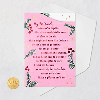 Celebrating the Gift of Friendship Christmas Card for Friend for only USD 4.99 | Hallmark