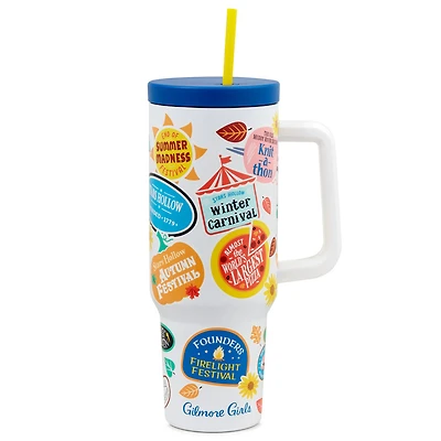 Gilmore Girls Stars Hollow Town Festivals Insulated Travel Cup, 40 oz. for only USD 39.99 | Hallmark