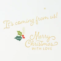 A Little Extra Love Christmas Card From Us for only USD 4.59 | Hallmark