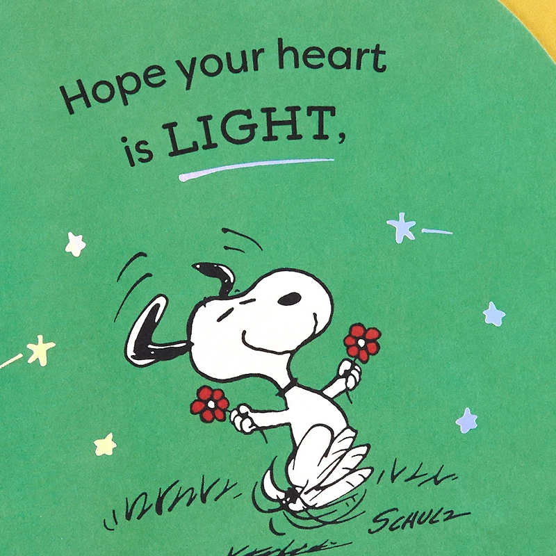 Peanuts® Snoopy Happy Dance Hugs Birthday Card for only USD 4.99 | Hallmark