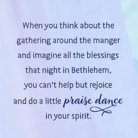 Rejoice and Do a Little Praise Dance Religious Christmas Card for only USD 4.59 | Hallmark