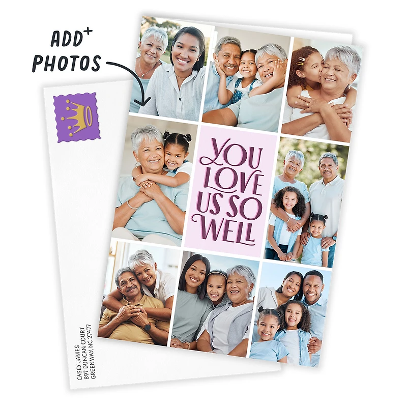 You Love So Well Photo Collage Custom Mother's Day Card for only USD 4.99 | Hallmark