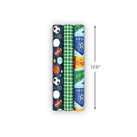 Sporty 3-Pack Wrapping Paper Mini Roll Bundle, 60 sq. ft. total for only USD 9.99 | Hallmark