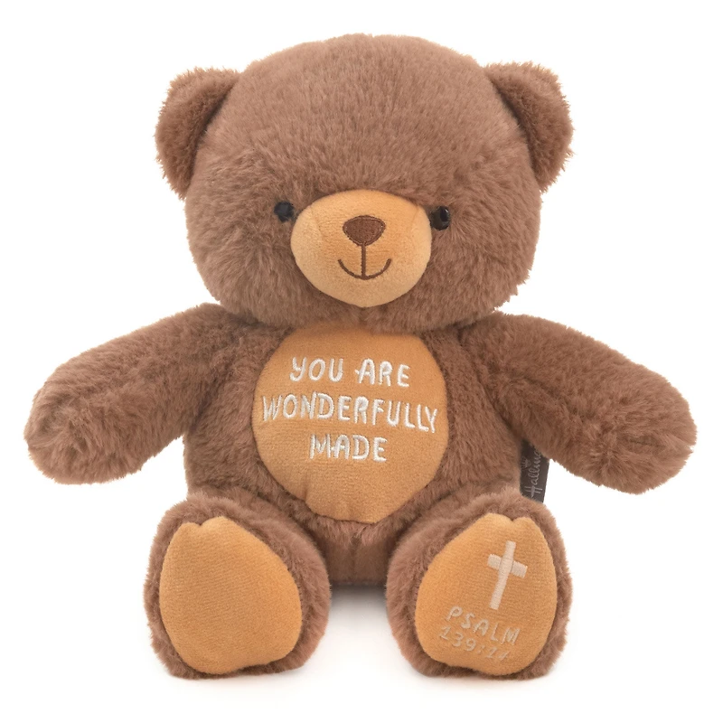 You Are Wonderfully Made Teddy Bear Plush, 8" for only USD 14.99 | Hallmark